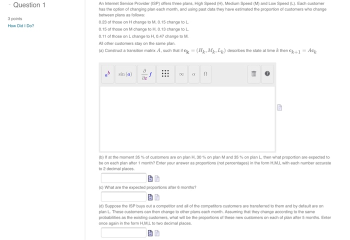 Accounting question - Question 1 3 points How Did I Do? An