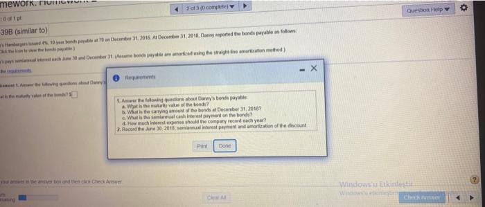 cannot understand) thank you. ll vote your answer Danny's Hamburgers issued 4%,