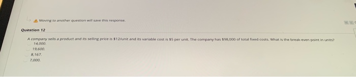 will save this response Question Onuary 1, 2020 Co A increased is