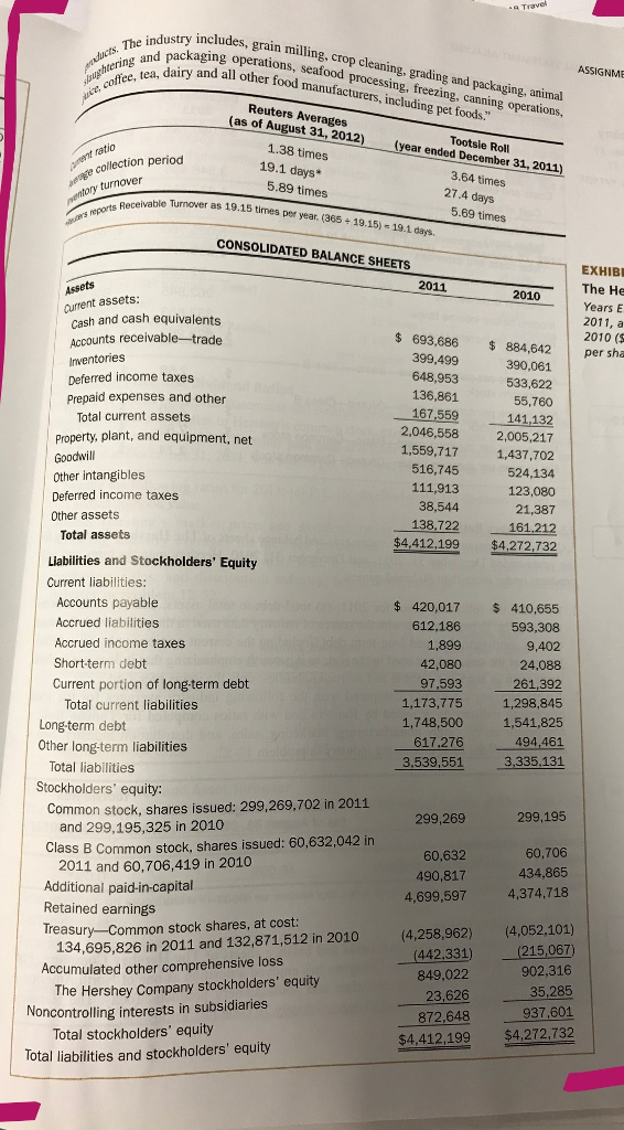 12-52 Liquidity Ratios Exhibit 12-17 contains the income statements and balance sheets
