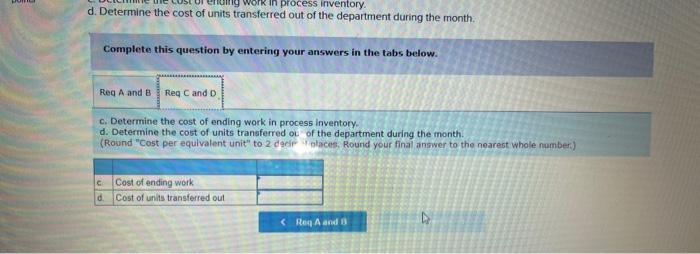 for a recent month. Required: Using the FIFO method: a. Determine the