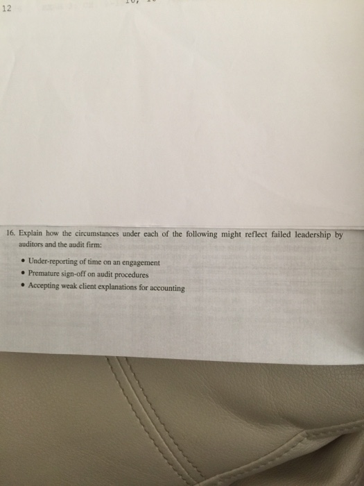 Would someone please help me with this question. Thanks Explain how the