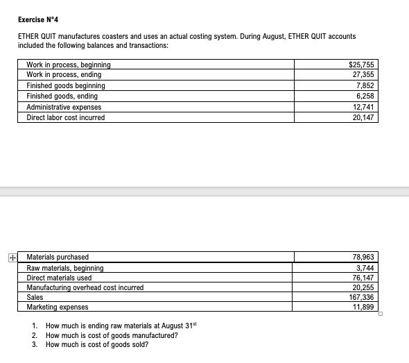 has a balance in the Finished Goods Inventory account of $26,200. The
