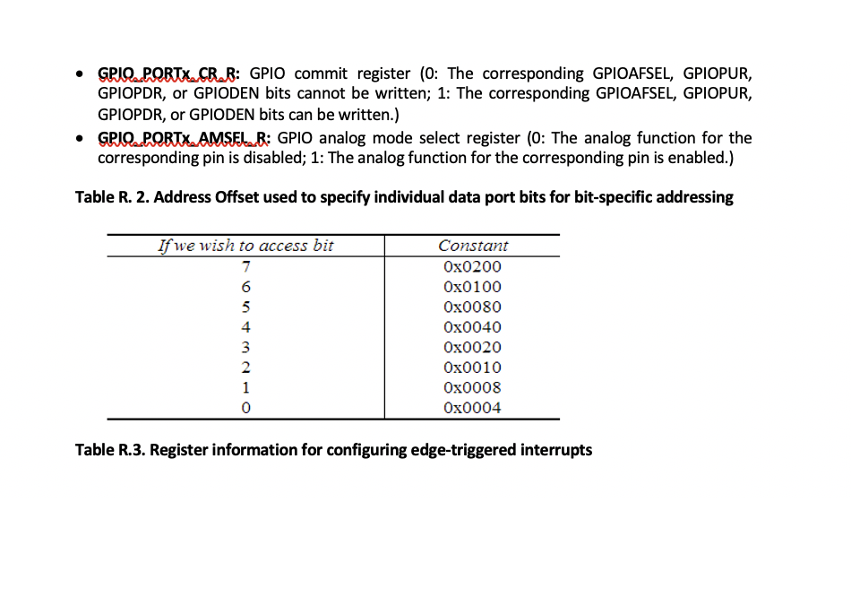 to configure the direction of pins PBO, PB2, and PB4 as input,