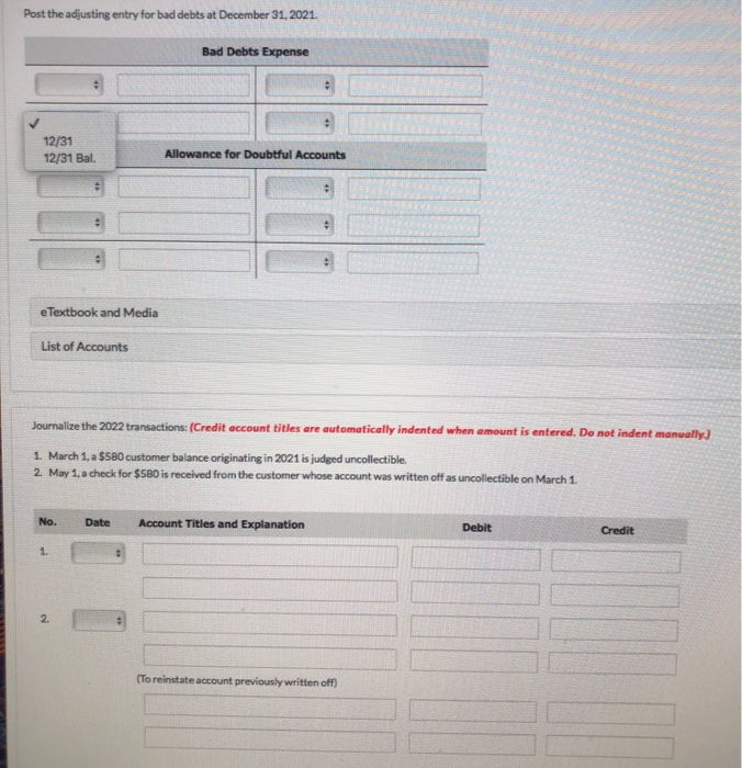 an aging schedule for Flint Corporation at December 31, 2021 Customer Aneesh