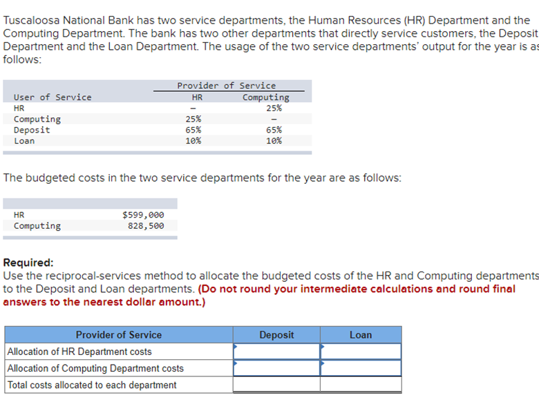 Hello, please post the formulas utilized to solve the following question and