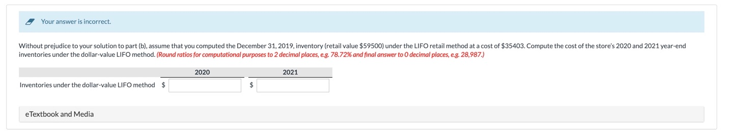 LIFO retail method on January 1, 2020, and is now considering converting