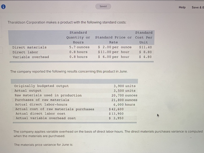  Saved Help Save & E Tharaldson Corporation makes a product with