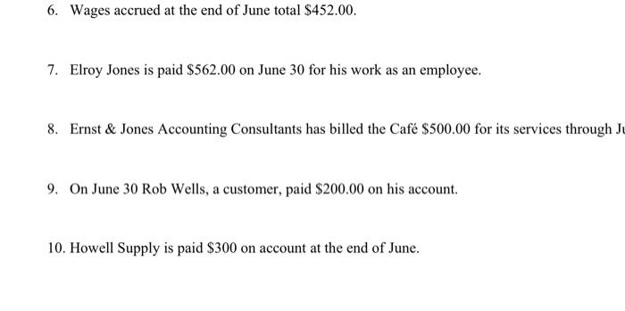 adjustments PLEASE explain :) The Fowlerville Caf needs to record the following