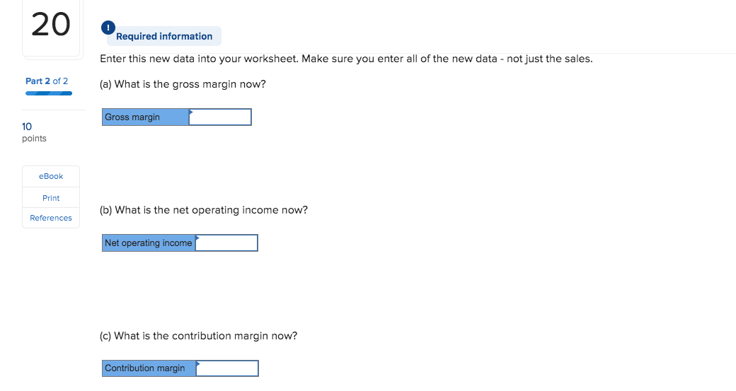 A Chapter 1: Applying Excel 1 1C points 2 Data 3 Sales