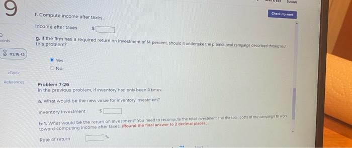 is considering a promotional campaign that will increase annual credit sales by