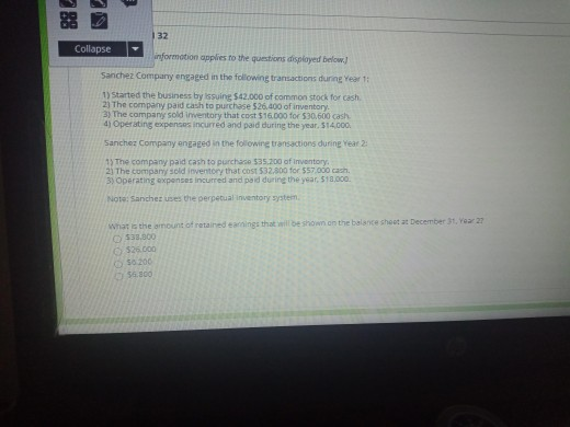 Simple MCQ from Financial Accounting class. Please answer it ASAP!!! 88 32