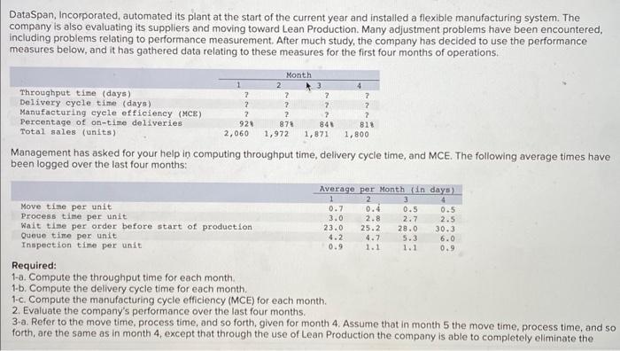  pleasee help!! i will give you a thumbs up! DataSpan, Incorporated,