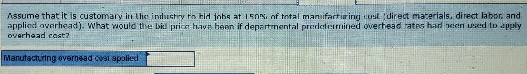 predetermined overhead rate based on direct labor cost to apply its manufacturing