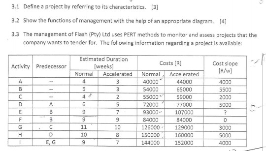 Please help with Q3. show steps will upvote if helpful 3.1