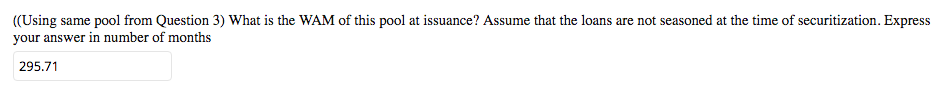 4.25% 180 50 300,000 5% 360 Consider a MPT created from the