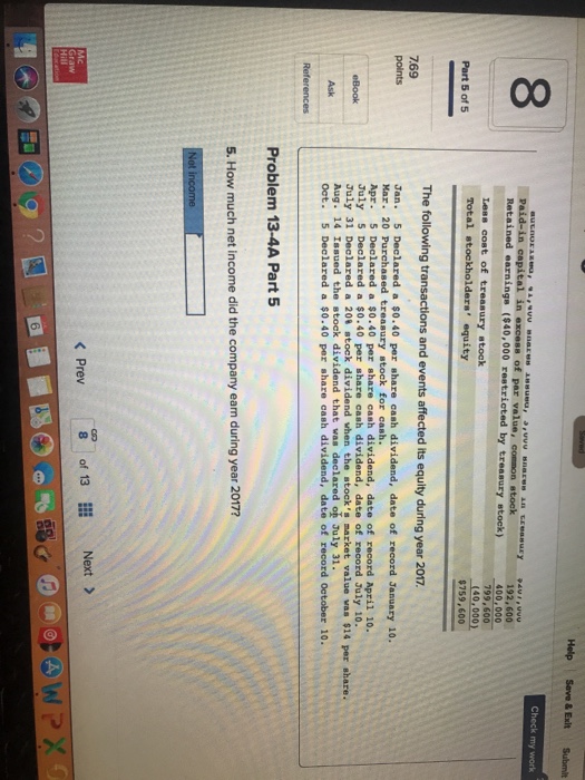 stockholders' equity $ 650,000 69 oints 31, 2017 Common stock-$5 par value,