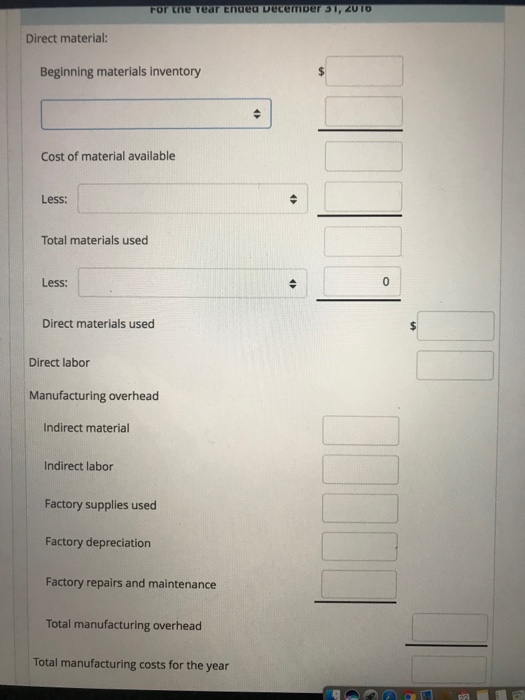 out, with the correct description/category that is given in the question. Make