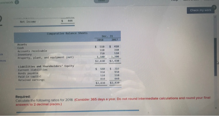 Calculating activity and profitability ratios (LO4-10] Financial statements for Askew Industries for