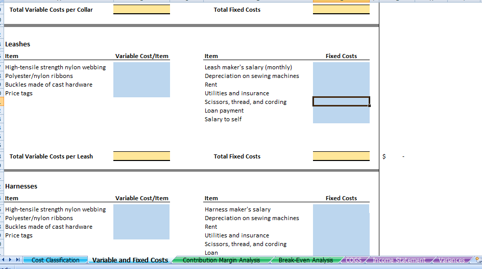 assume the role of the owner of a small business ano apply