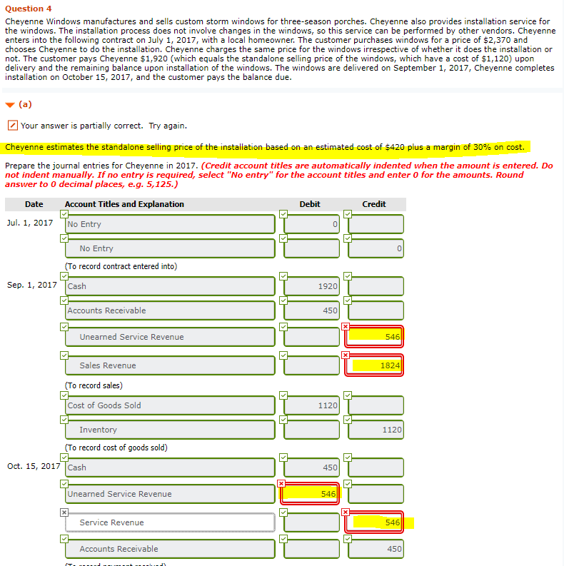 Please help me find the correct amounts as shown highlighted below! Please