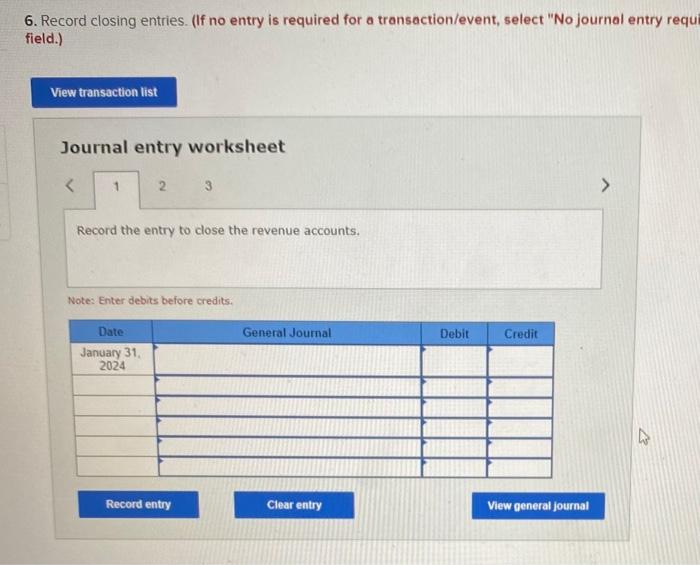 Required information [The following information applies to the questions displayed below] On