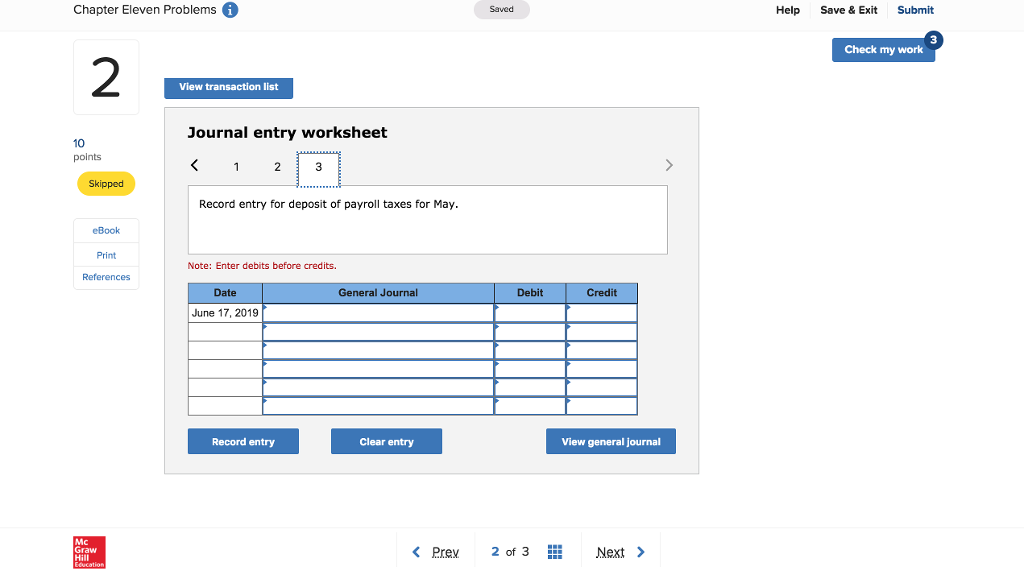employee and matched by the employer? eBook Print References Complete this question