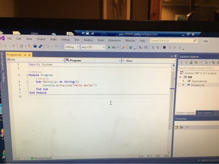 In VB please provide instructions on how to create the forms and