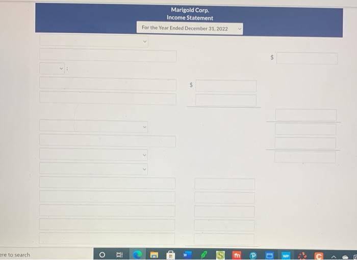 Current Attempt in Progress The following selected accounts from the Marigold Corps