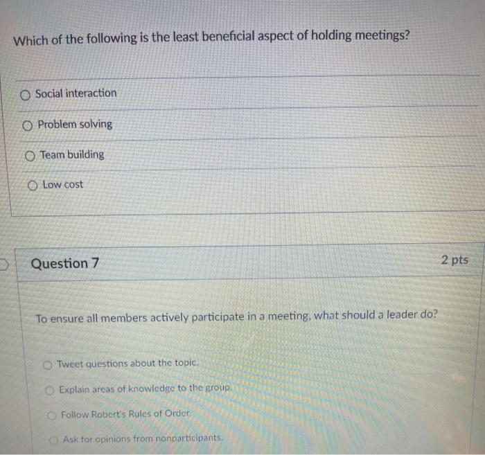 Individual priorities Individual areas of expertise Team objectives O Organization and coherence