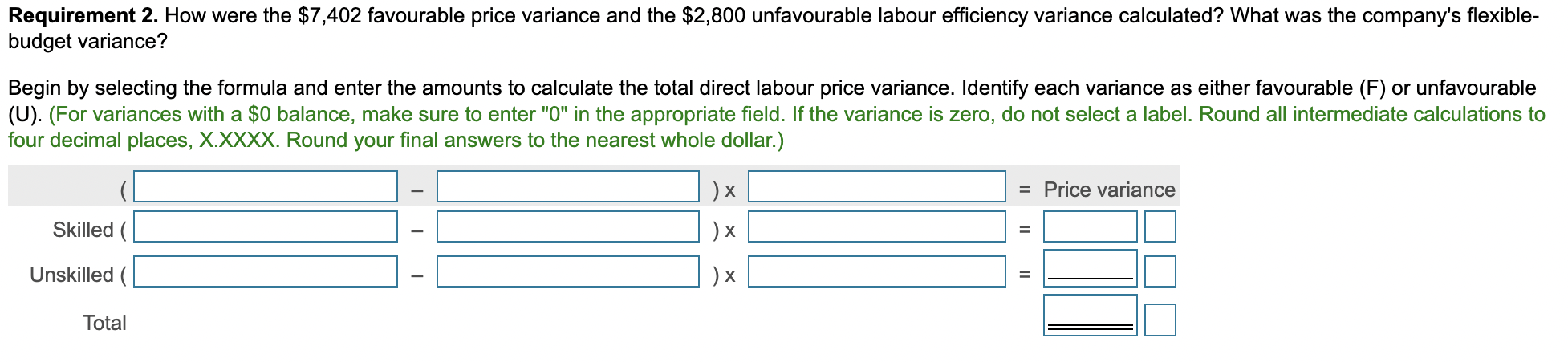 detailing company with 20 employees. Jameson Johnson has recently been hired by