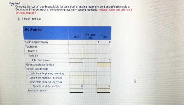 Purchased 5,000 July 27 Sold Calculate the cost of goods available for