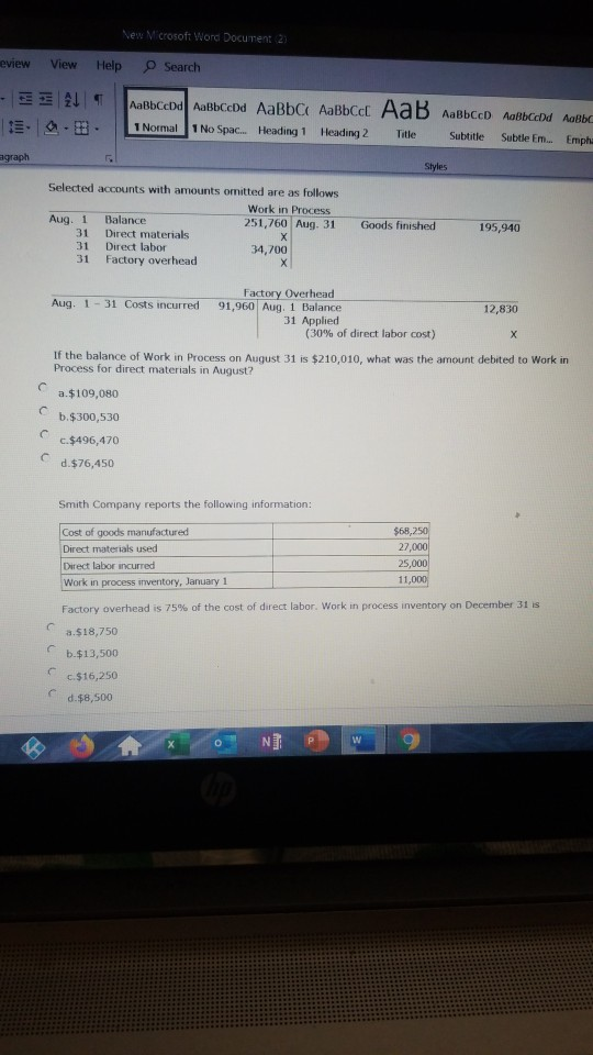 New Microsoft Word Document 21 View Help Search review - AaBbced