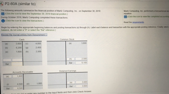  Need help with this accounting problem the information for the problems