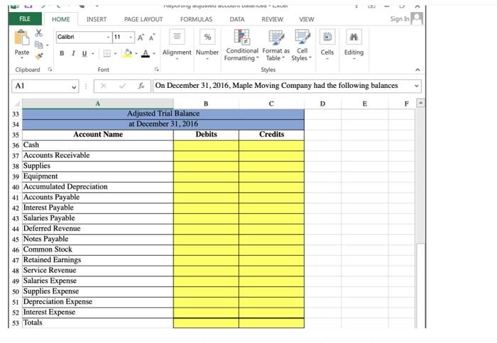 and has provided you with further year end information. Use the information