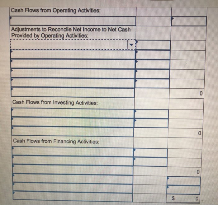 statement follow, along with additional information. Balance Sheet at December 31 Current