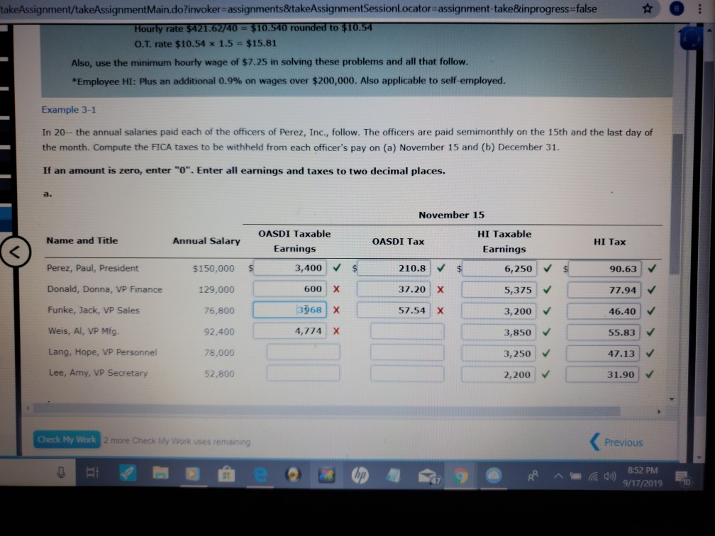 how do you work out the wrong ones and the blank