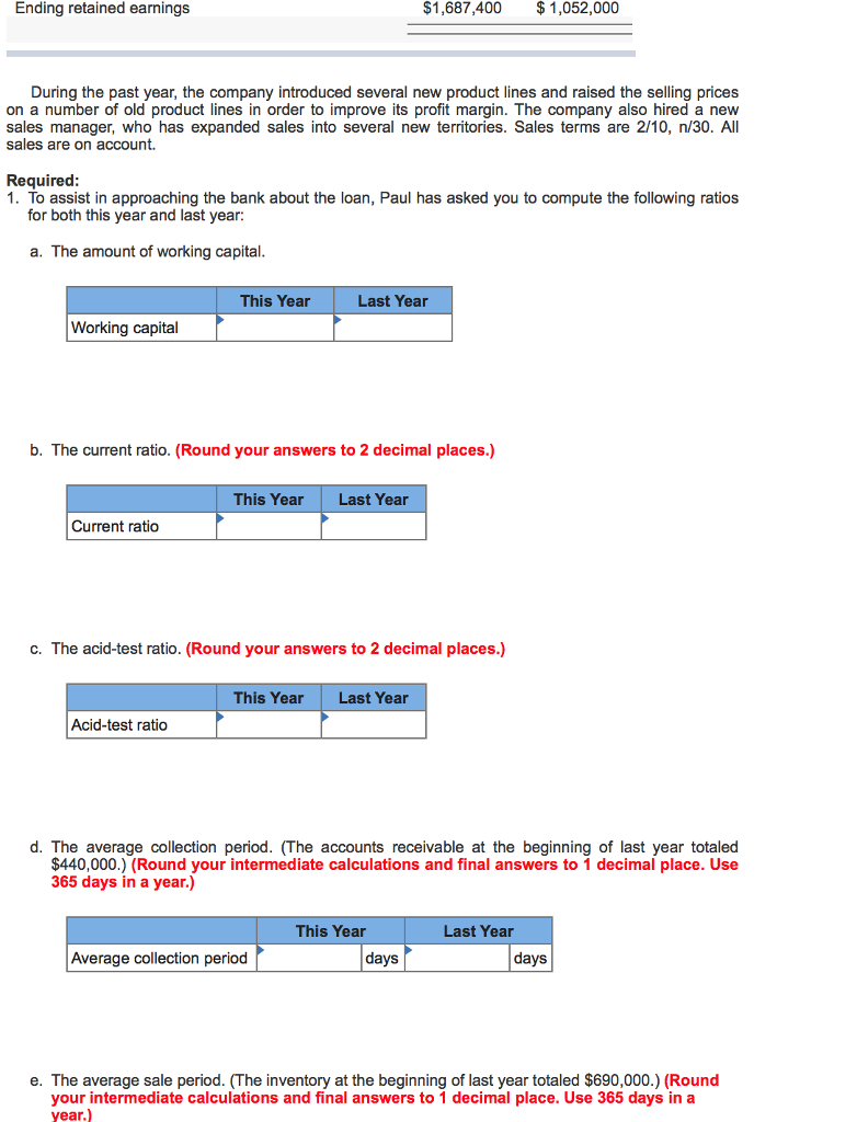 be entered as 12.3).) Sabin Electronics Common-Size Income Statements This Year Last