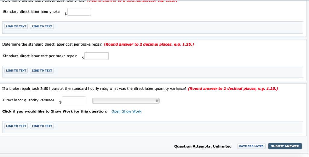 labor cost of a typical brake repair. The following data have been