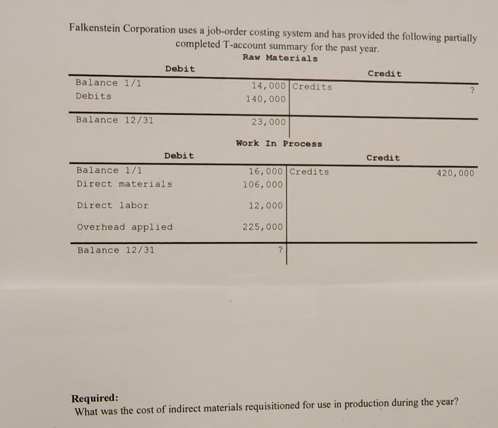 Hello! I need some help with an accounting exercise. Please show all