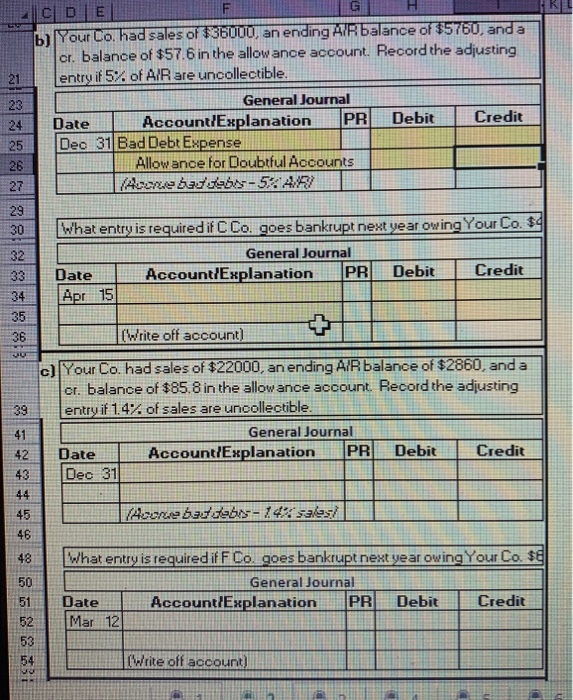  G 21 23 24 25 26 27 C D E b)