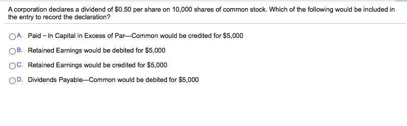 cash? Bradley Corporation issued 10,000 shares of stock on January 1, 2015.