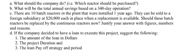 the correct solution. Excalibur Plastics, Inc., is currently producing a resin for