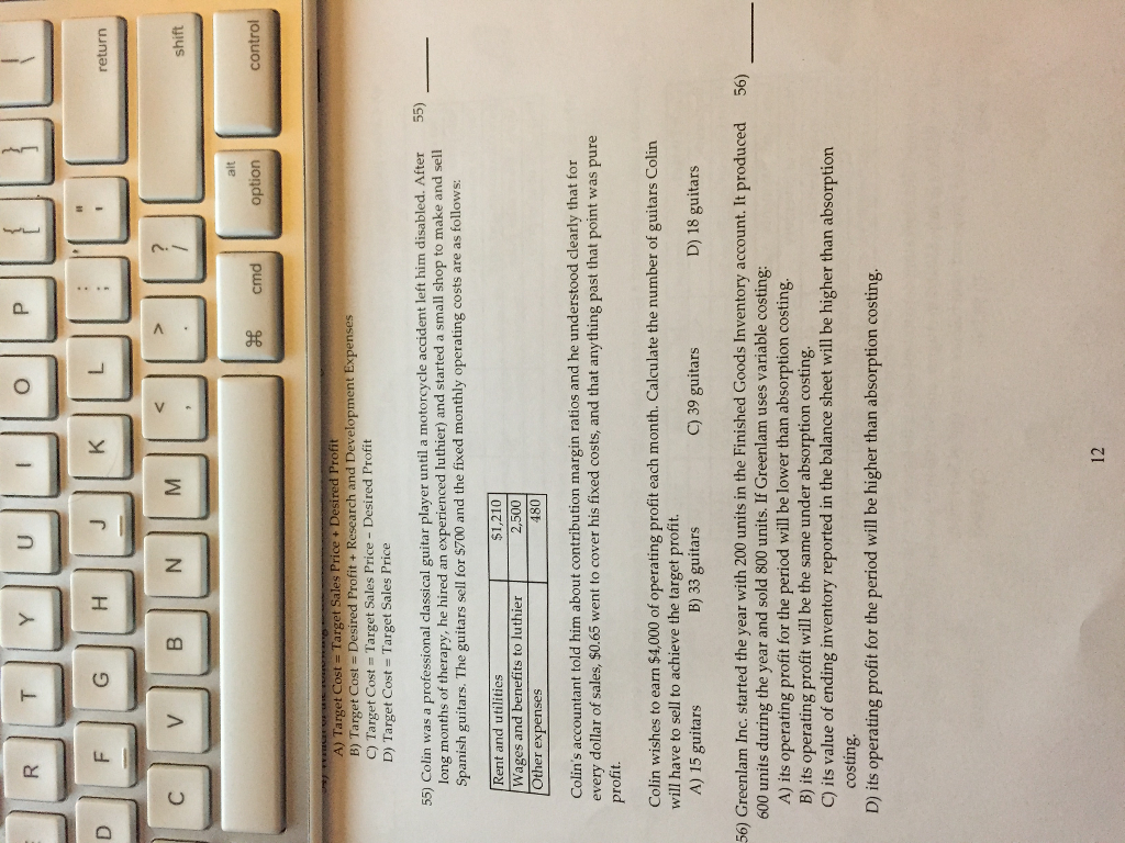  Colin was a professional classical guitar player until a motorcycle accident