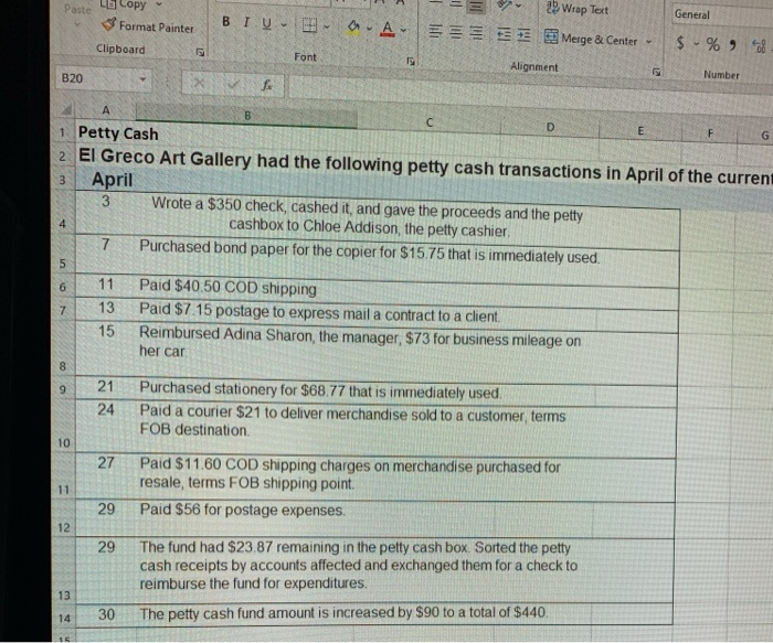  Paste Calcopy Format Painter 29 Wrap Text BLU-BOAMerge & Center General