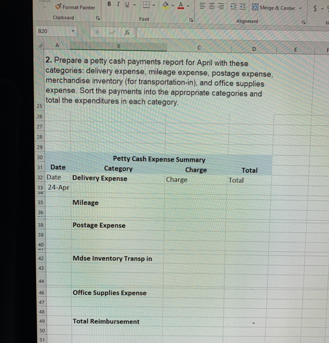 F G 3 1 Petty Cash 2 El Greco Art Gallery had