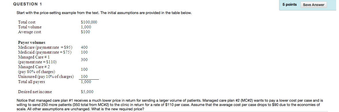 show your work using the formula I provided QUESTION 1 5 points