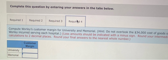 Worley that cost Worley $100 to buy from manufacturers, Worley would charge