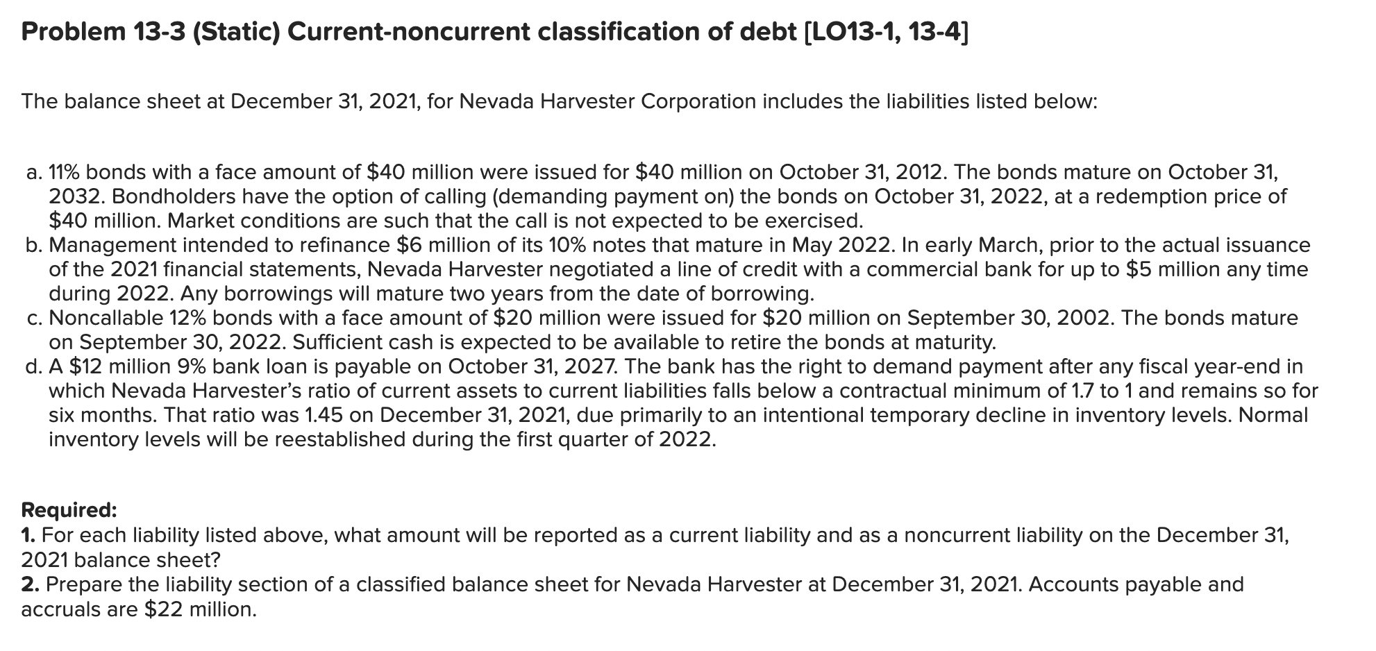 I need help with #2. I need help with the calculations and