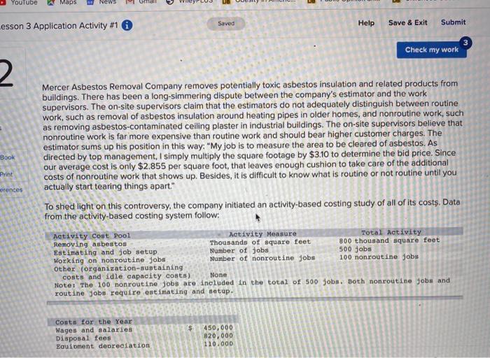  Youtube Maps News 1 G Saved Lesson 3 Application Activity #1